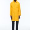 Outerwear | De Fursac Water-Repellent Canvas Coat Yellow