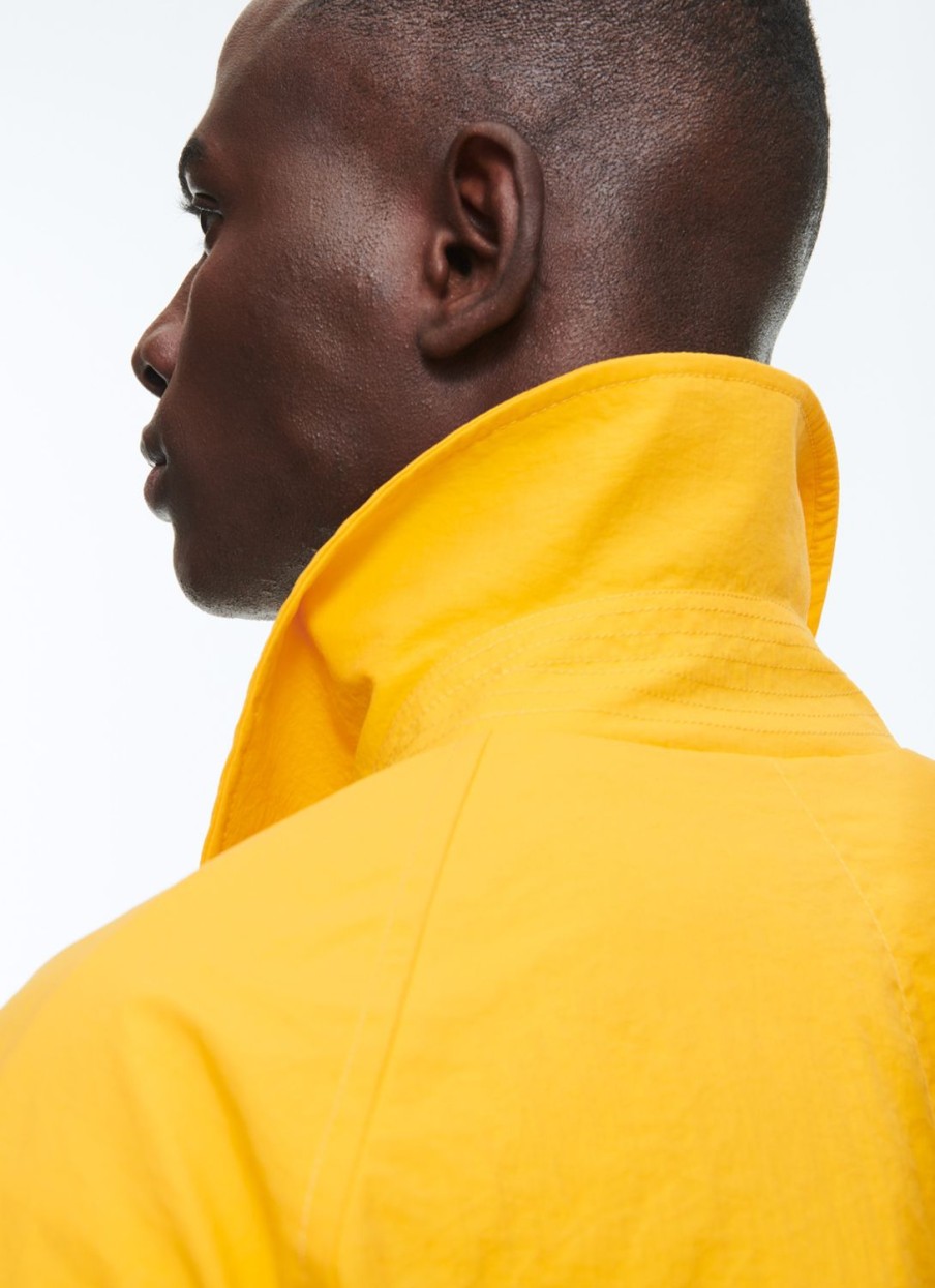 Outerwear | De Fursac Water-Repellent Canvas Coat Yellow