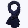 Scarves | De Fursac Wool Scarf With Polka Dots Midnight Blue