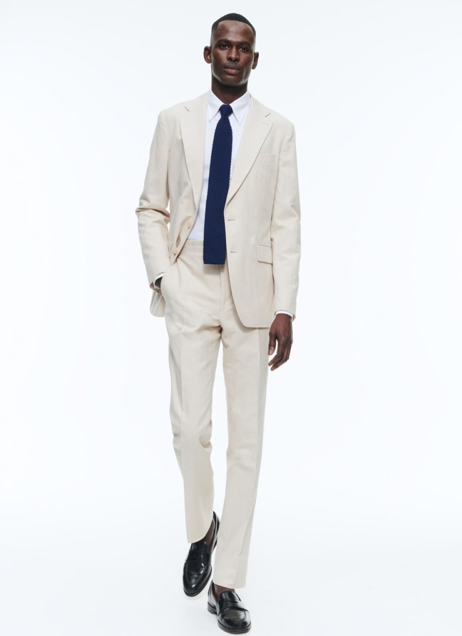 Suits | De Fursac Linen And Certified Cotton Suit Beige