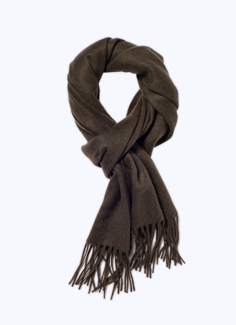 Scarves | De Fursac Cashmere Scarf Green