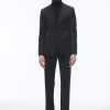 Suits | De Fursac Wool Serge Suit Black