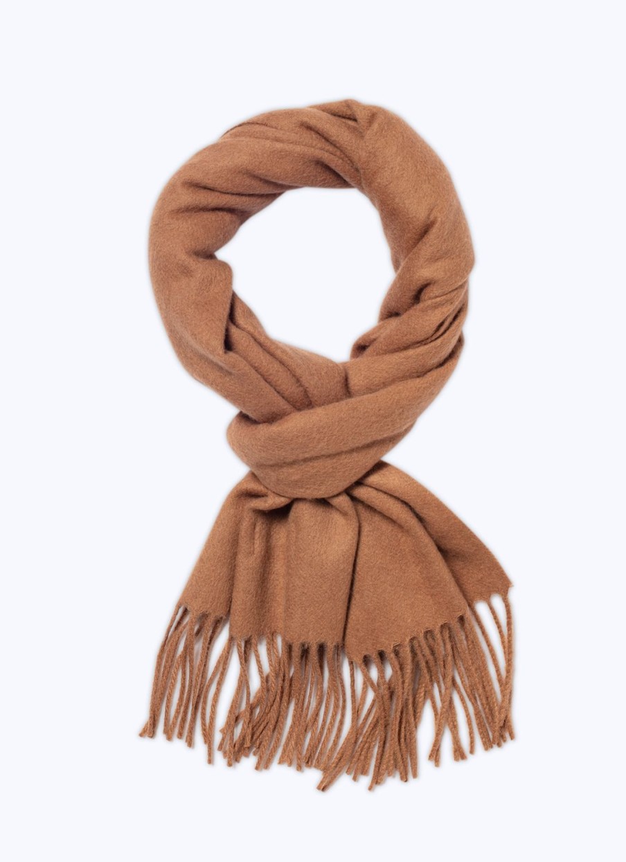 Scarves | De Fursac Cashmere Scarf Camel