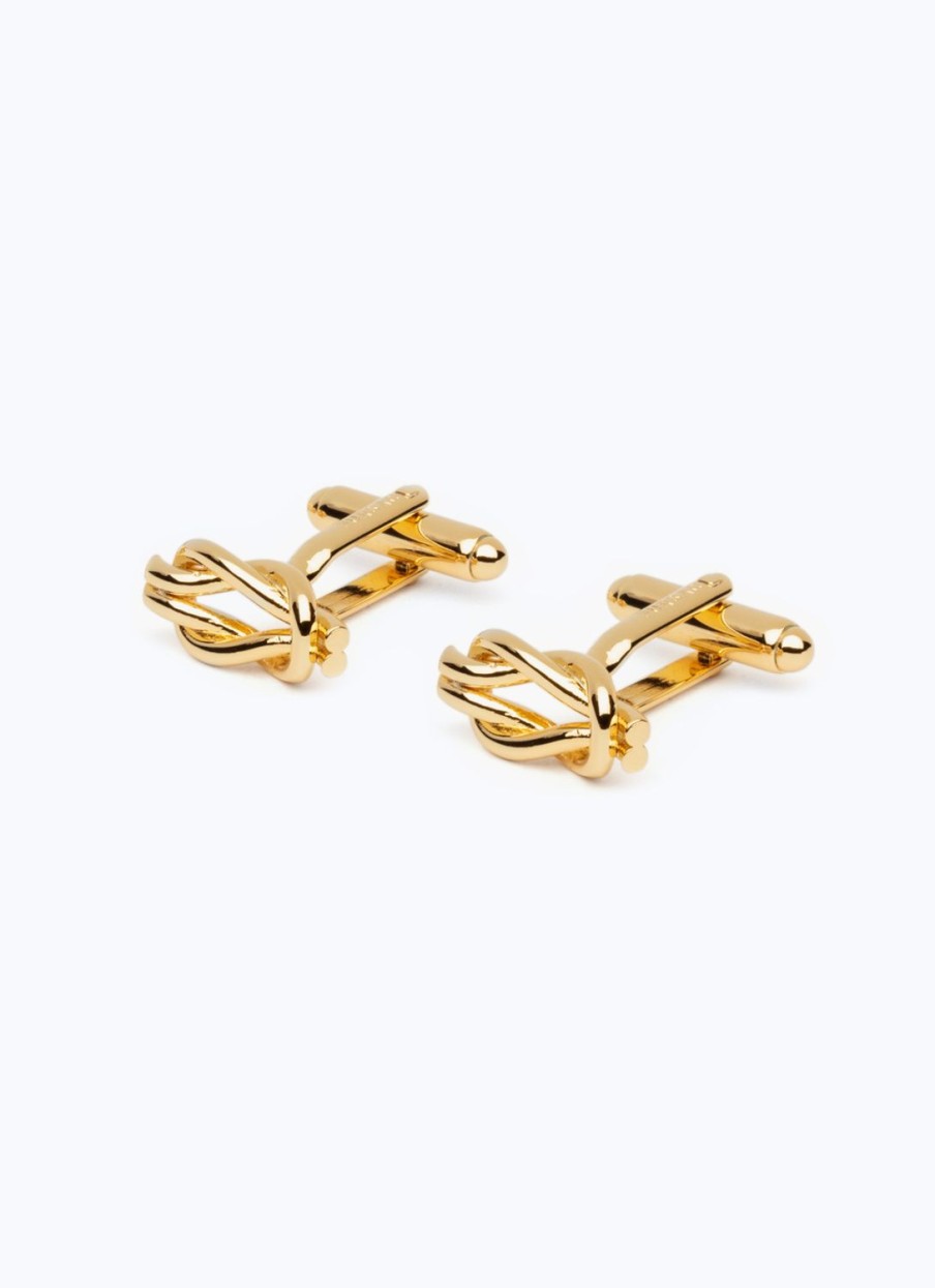 Others | De Fursac Sailor'S Knot Cufflinks Gold