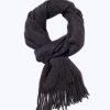 Scarves | De Fursac Cashmere Scarf Charcoal Grey