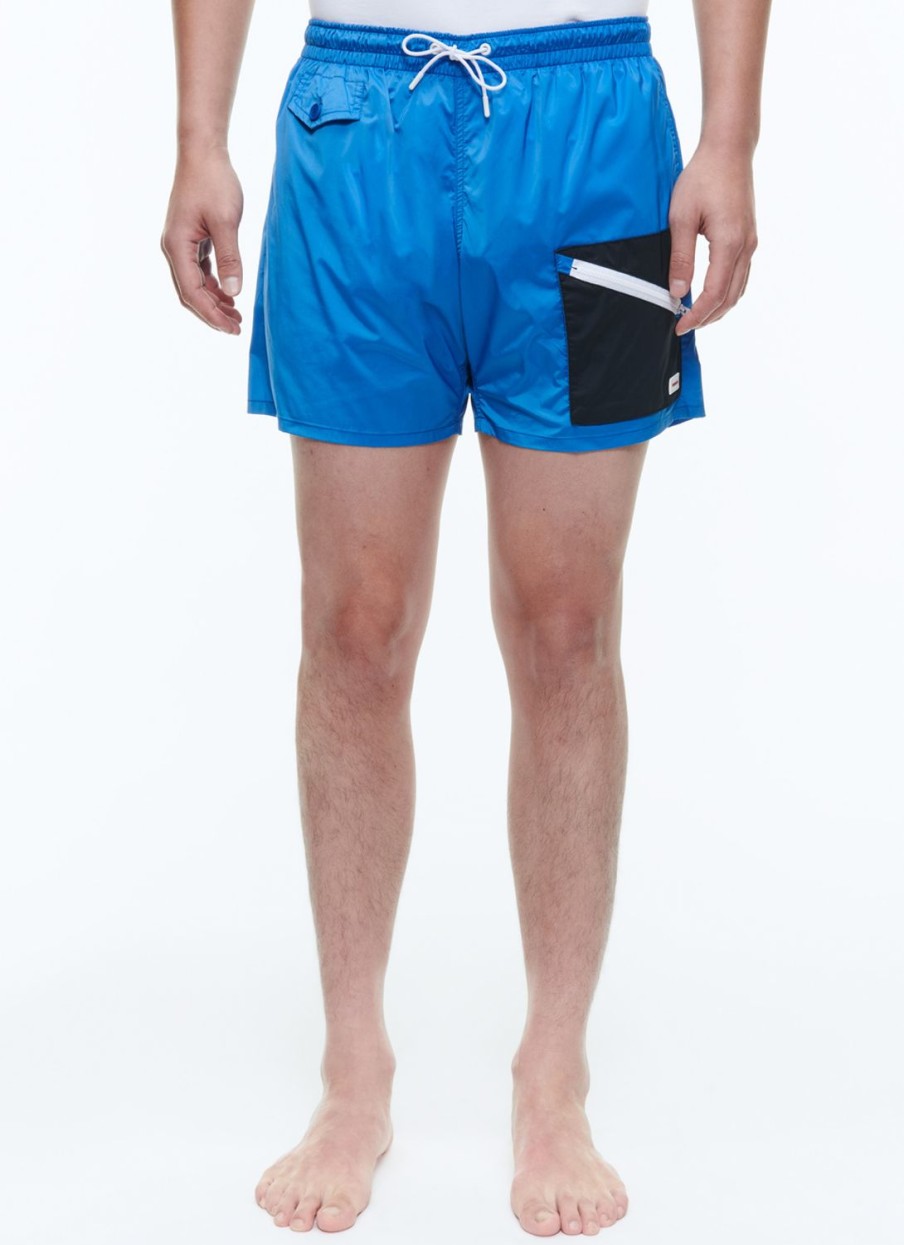 Others | De Fursac Technical Fabric Swim Shorts Blue