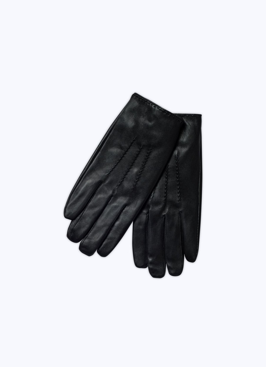 Others | De Fursac Leather Gloves Black