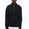 Sweaters | De Fursac Cotton Jersey Sweatshirt Black