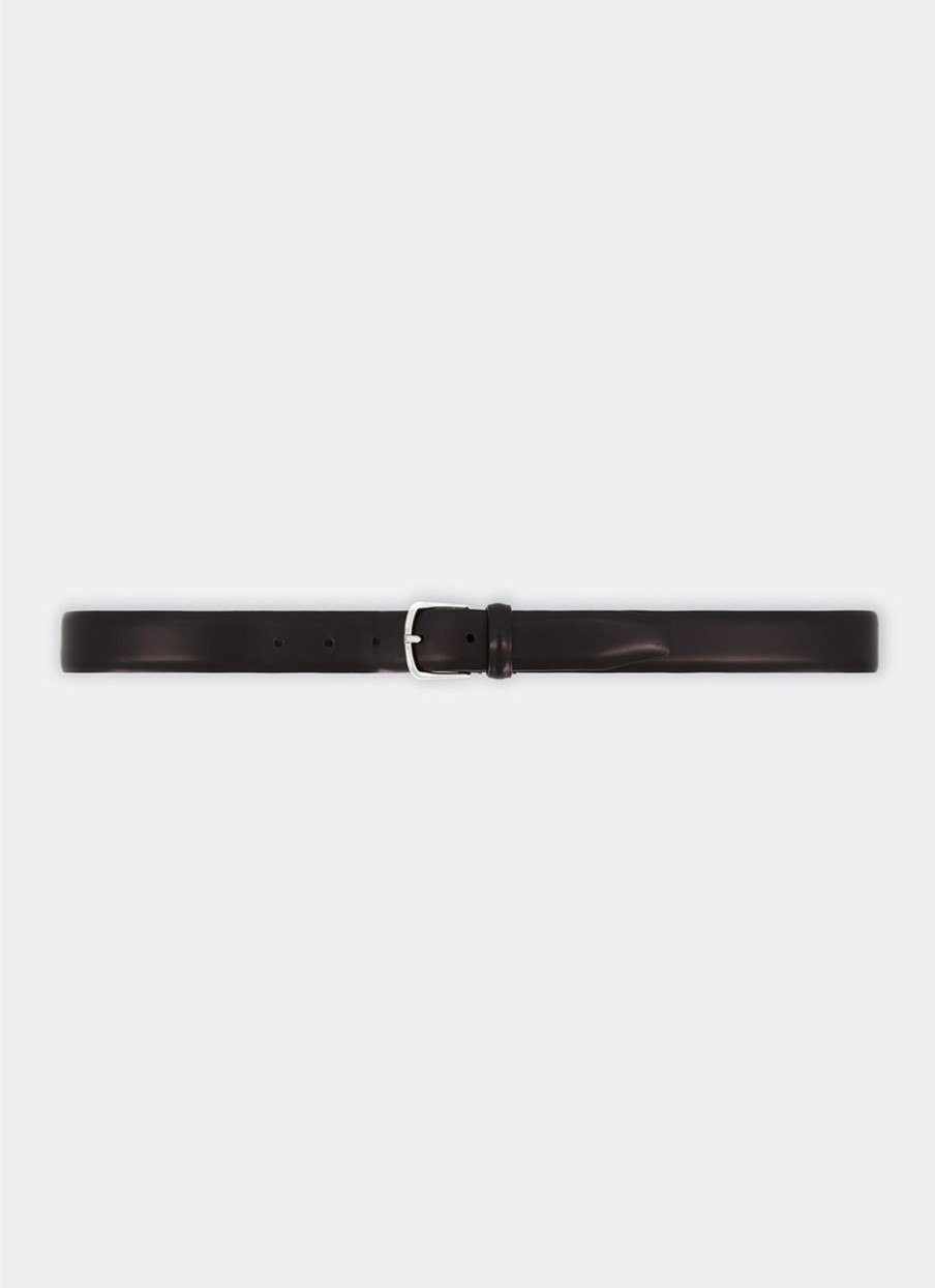 Belts | De Fursac Brown Leather Belt Smooth Brown Leather