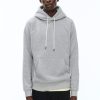 Sweaters | De Fursac Cotton Jersey Hoodie Grey