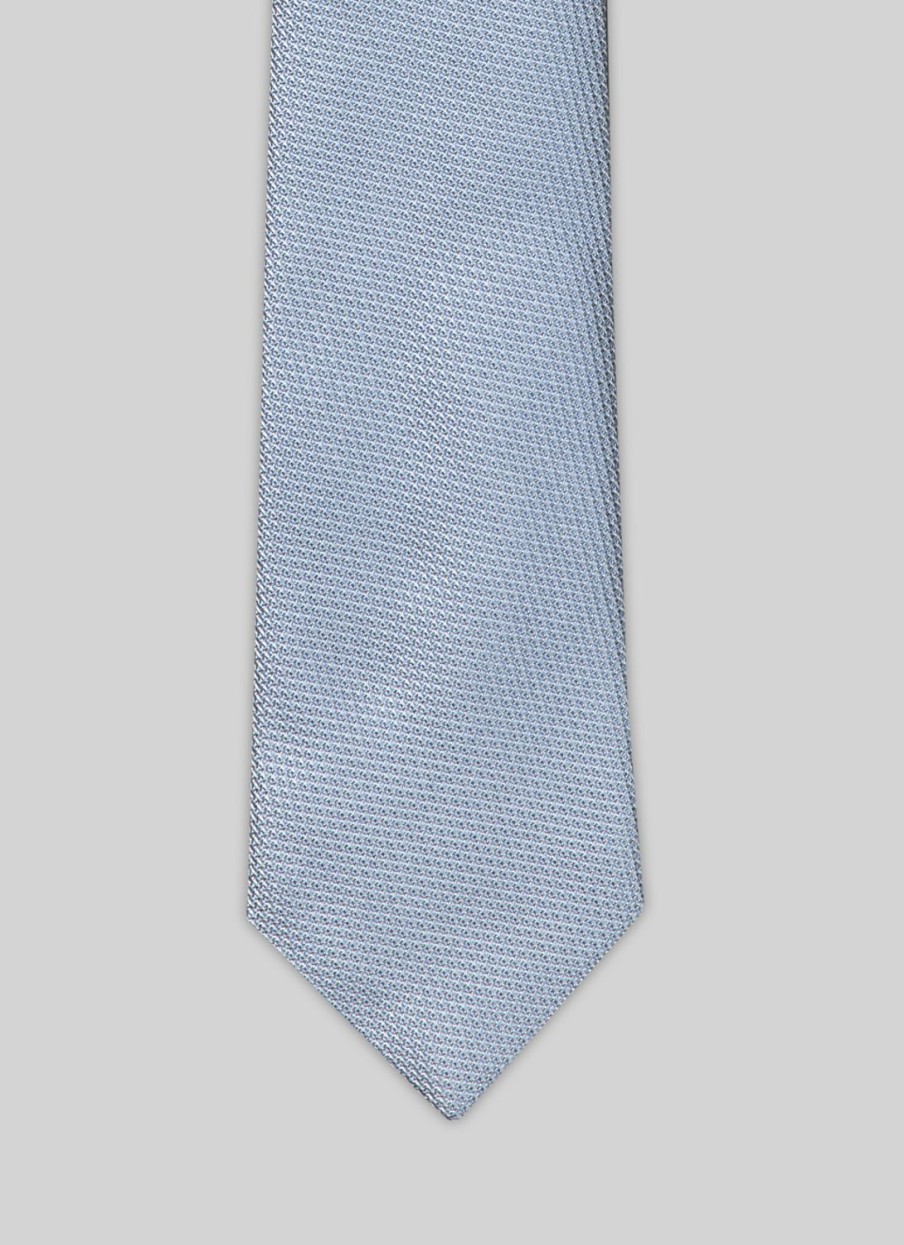 Ties | De Fursac Silk Tie Sky Blue