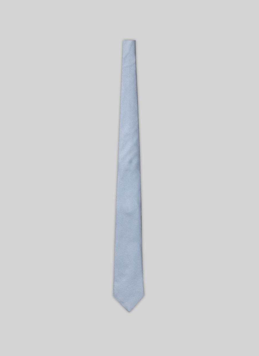 Ties | De Fursac Silk Tie Sky Blue