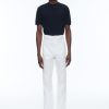 Trousers | De Fursac Cotton Gabardine Flare Trousers White