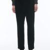 Trousers | De Fursac Corduroy Straight Trousers Black