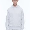 Sweaters | De Fursac Organic Cotton Jersey Hoody Grey