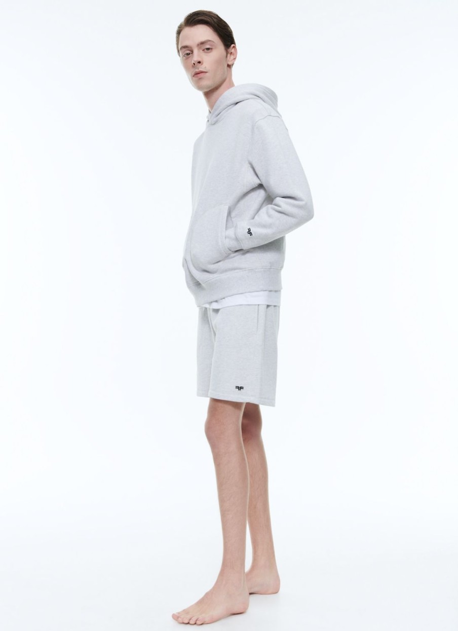 Sweaters | De Fursac Organic Cotton Jersey Hoody Grey