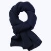 Scarves | De Fursac Wool Scarf Navy Blue