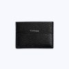 Leather Goods | De Fursac Grained Leather Card Holder Black