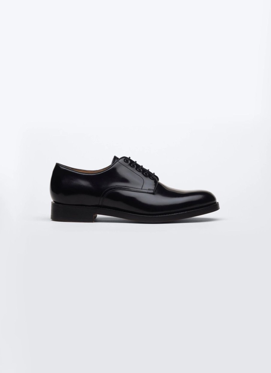 Shoes | De Fursac Leather Derby Shoes Black