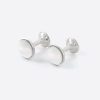 Others | De Fursac Silver Brass Cufflinks Silvery