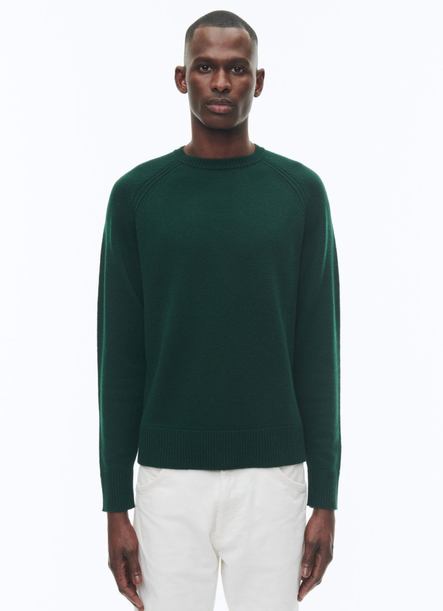 Sweaters | De Fursac Wool And Cashmere Sweater Forest Green