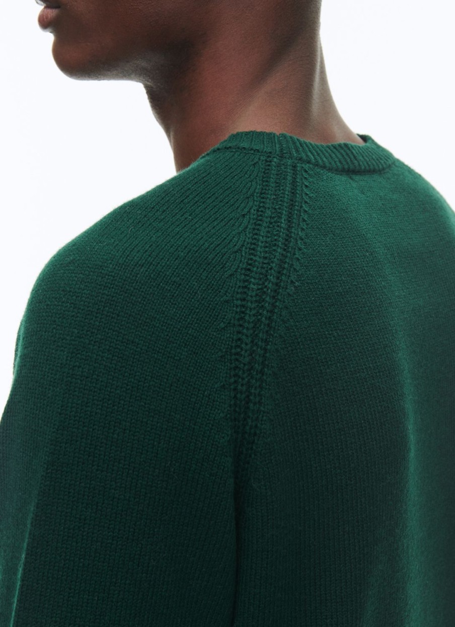 Sweaters | De Fursac Wool And Cashmere Sweater Forest Green