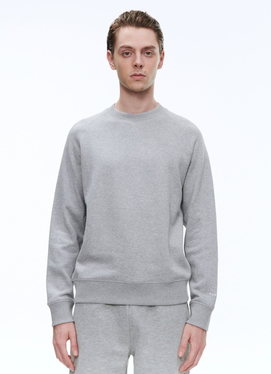 Sweaters | De Fursac Cotton Jersey Sweatshirt Grey