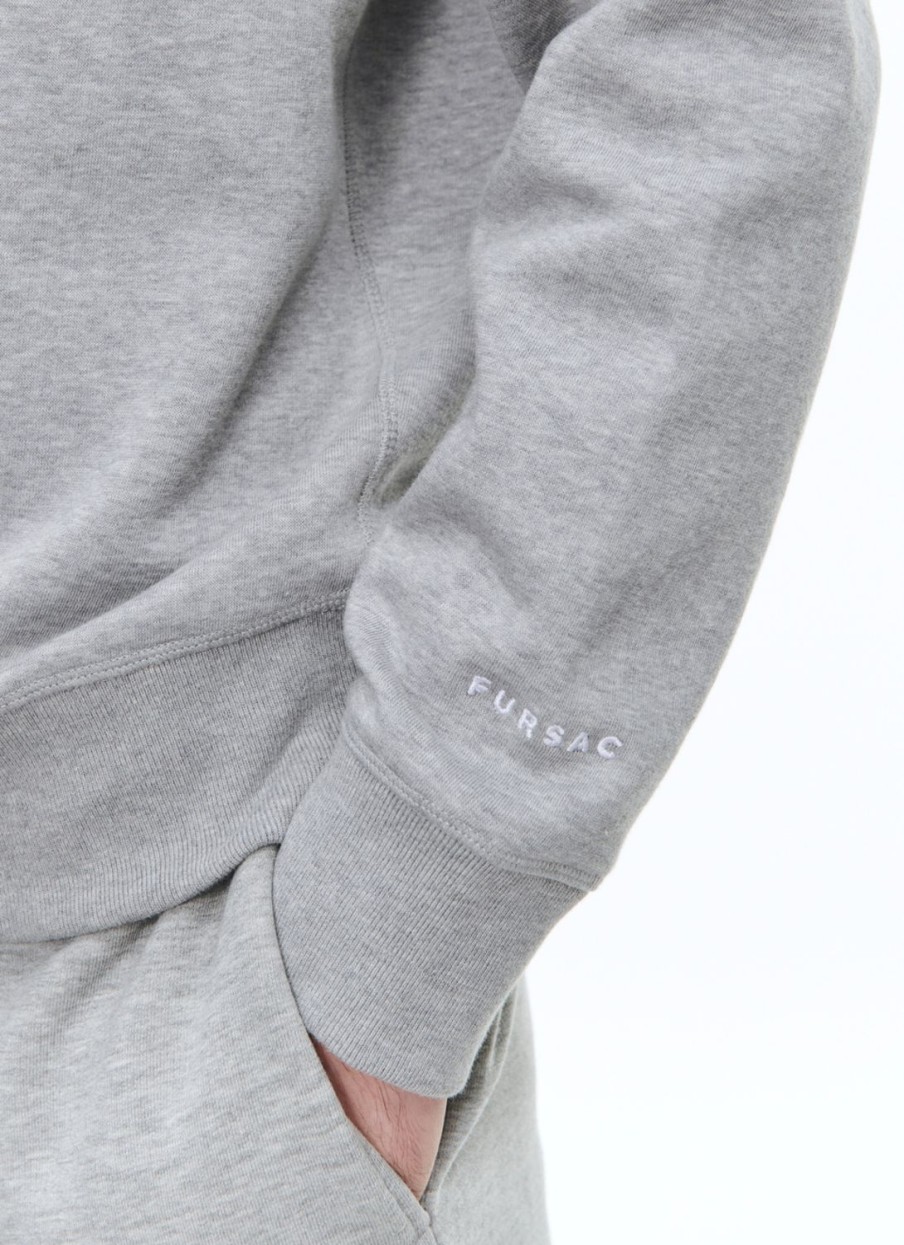 Sweaters | De Fursac Cotton Jersey Sweatshirt Grey