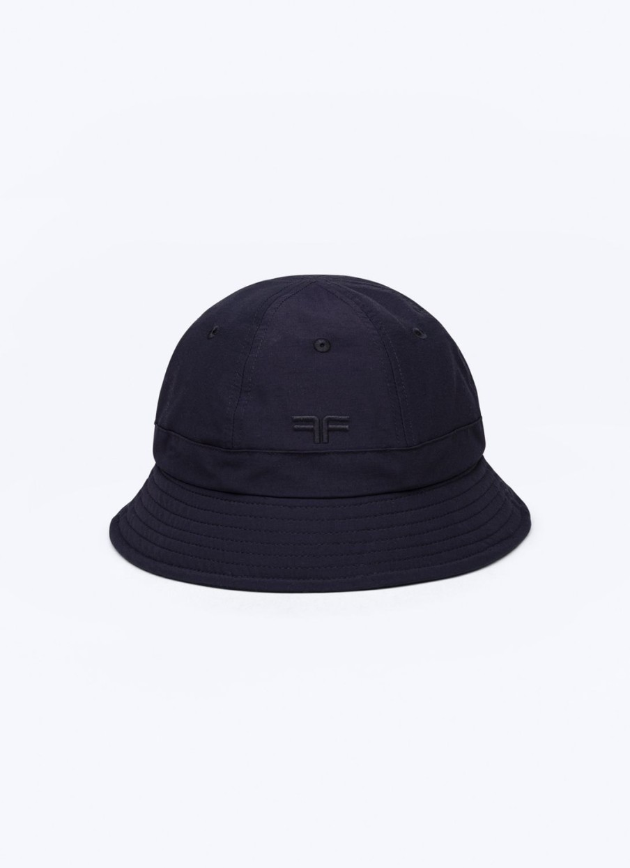 Hats | De Fursac Water-Repellent Fabric Bucket Hat Navy Blue