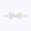 Ties | De Fursac Satin Bow Tie Ecru