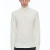 Sweaters | De Fursac Wool And Cashmere Roll Neck Sweater Ecru