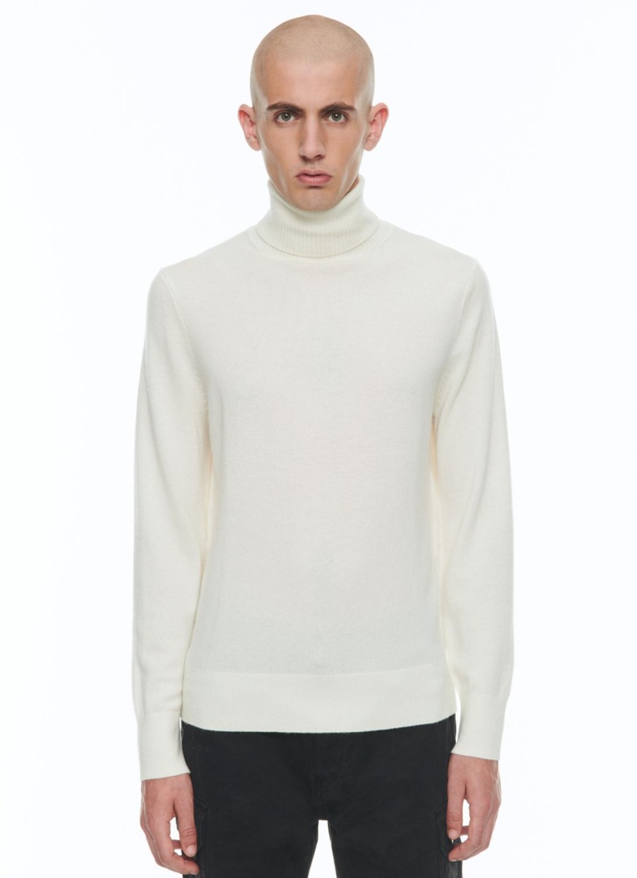 Sweaters | De Fursac Wool And Cashmere Roll Neck Sweater Ecru