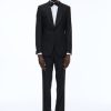 Suits | De Fursac Wool Tuxedo Black