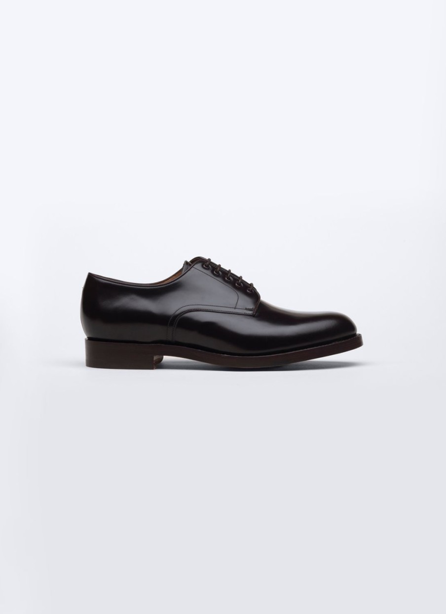 Shoes | De Fursac Leather Derby Shoes Brown