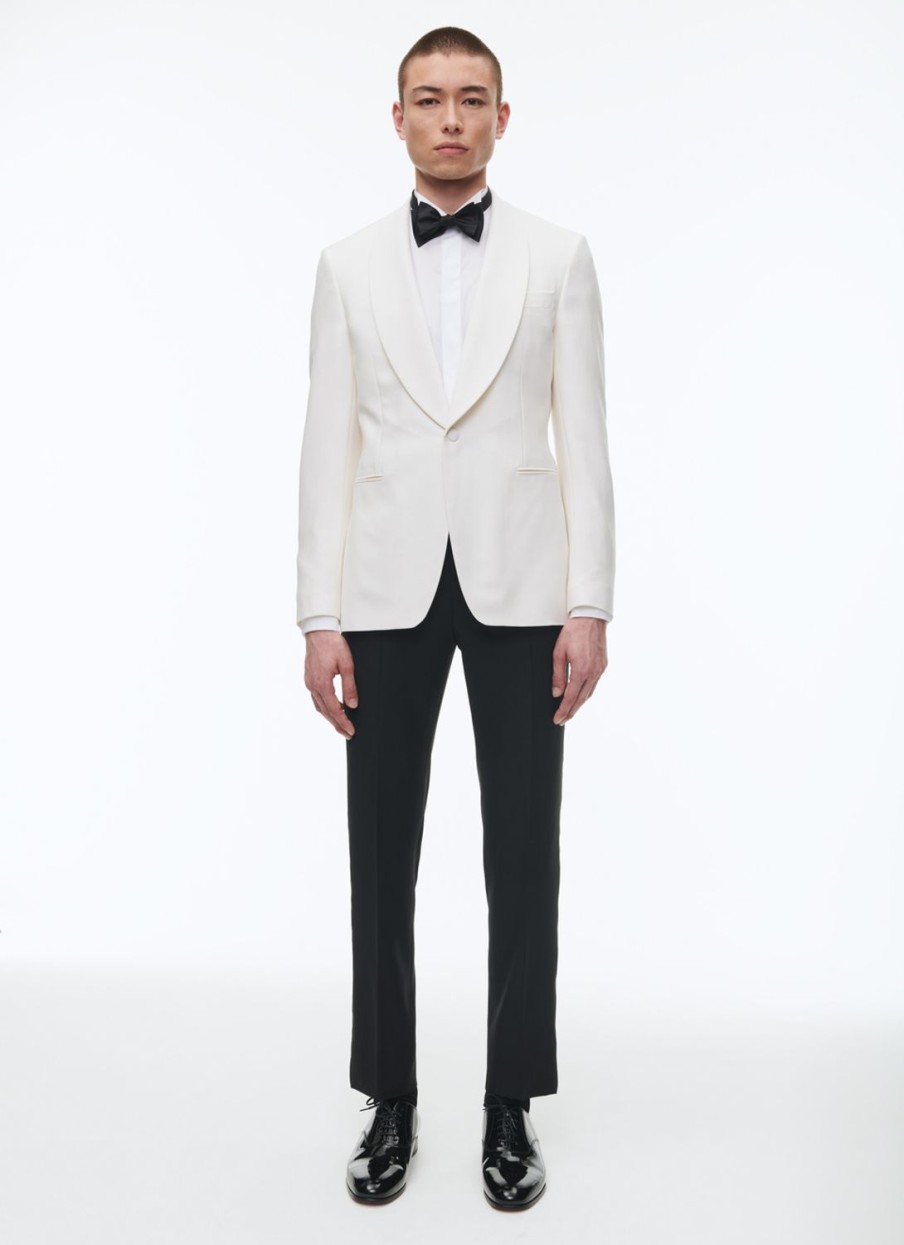 Tuxedos | De Fursac Wool, Mohair And Silk Tuxedo Ecru