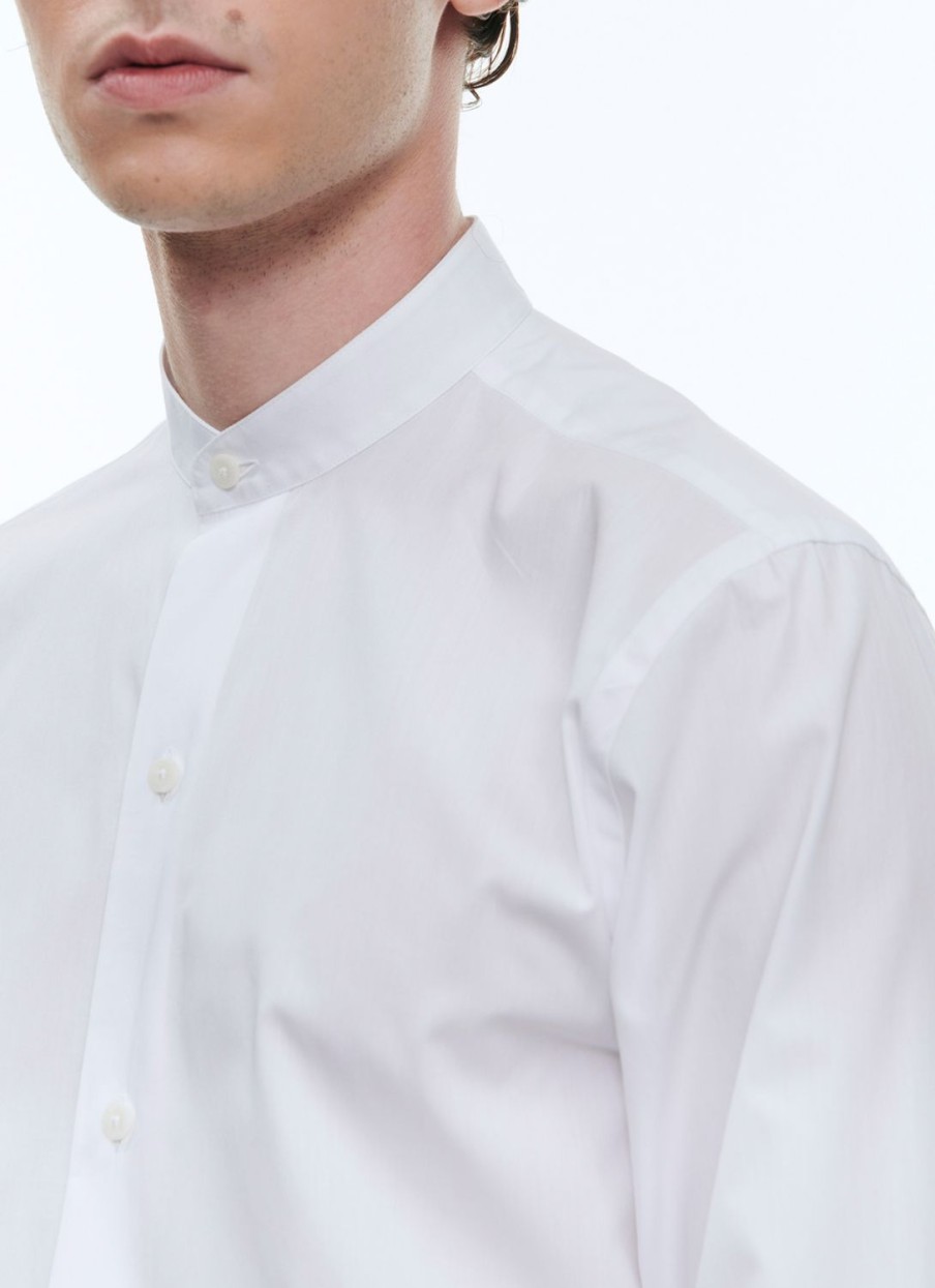 Shirts | De Fursac Cotton Poplin Shirt White