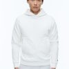 Sweaters | De Fursac Organic Cotton Jersey Hoody White