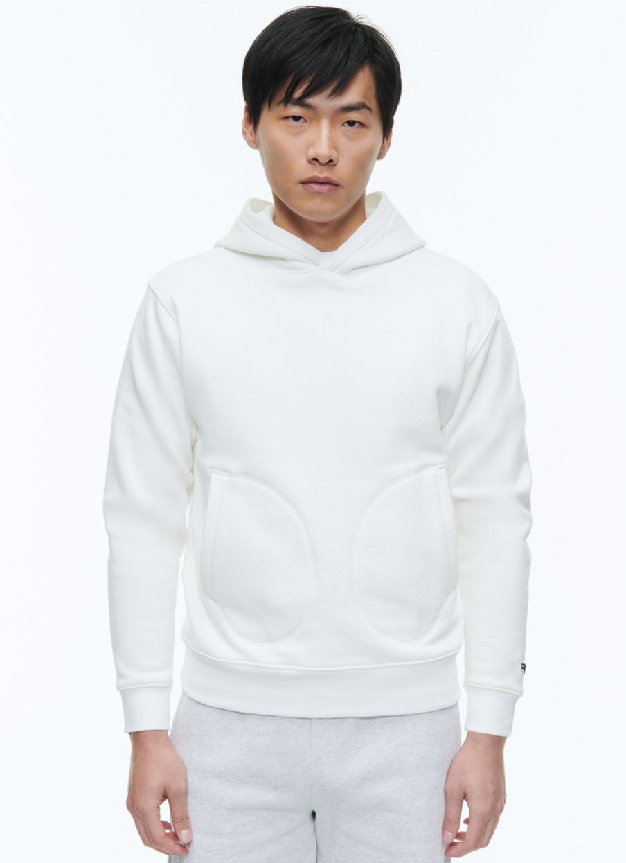 Sweaters | De Fursac Organic Cotton Jersey Hoody White