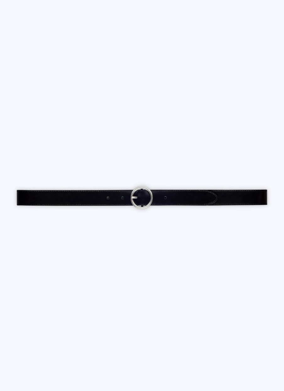 Belts | De Fursac Leather Belt Black