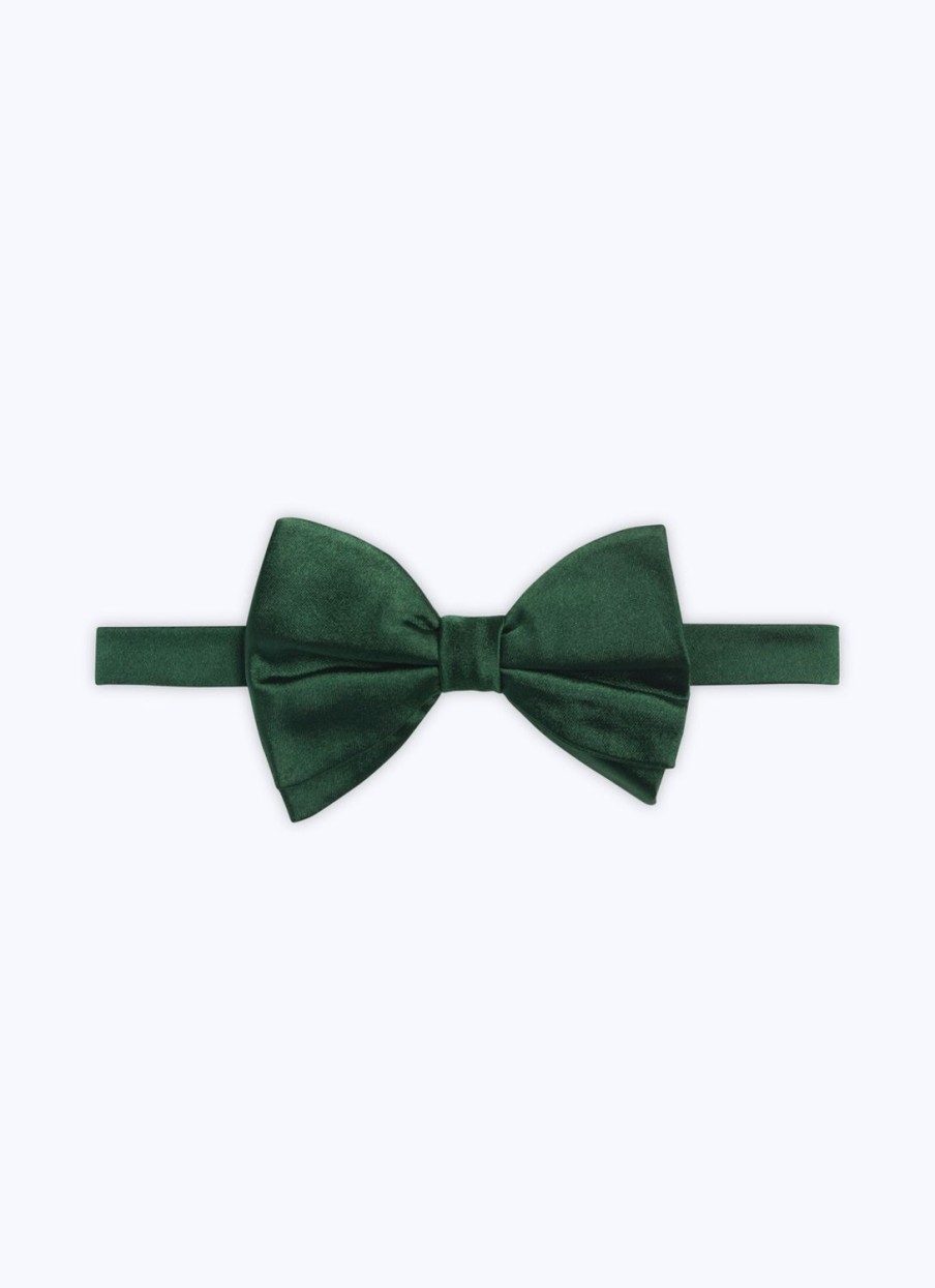 Ties | De Fursac Bow Tie Emerald Green