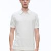 Polos & T-Shirts | De Fursac Cotton And Cashmere Polo Ecru