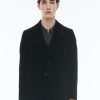 Blazers | De Fursac Corduroy Straight Jacket Black