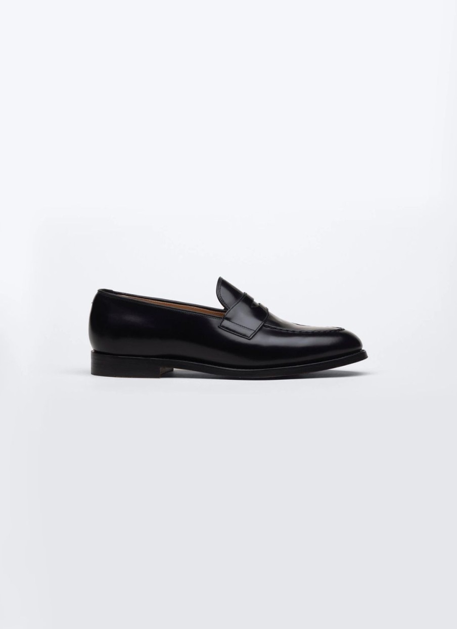 Shoes | De Fursac Leather Loafers Black