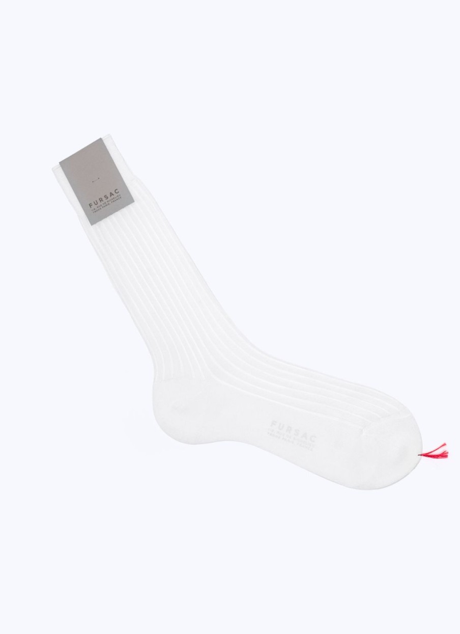 Others | De Fursac Egyptian Cotton Socks White