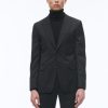 Blazers | De Fursac Wool Serge Suit Jacket Black