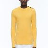 Sweaters | De Fursac Cotton And Certified Wool Sweater Yellow