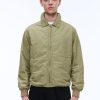 Outerwear | De Fursac Ottoman Fabric Jacket Olive Green