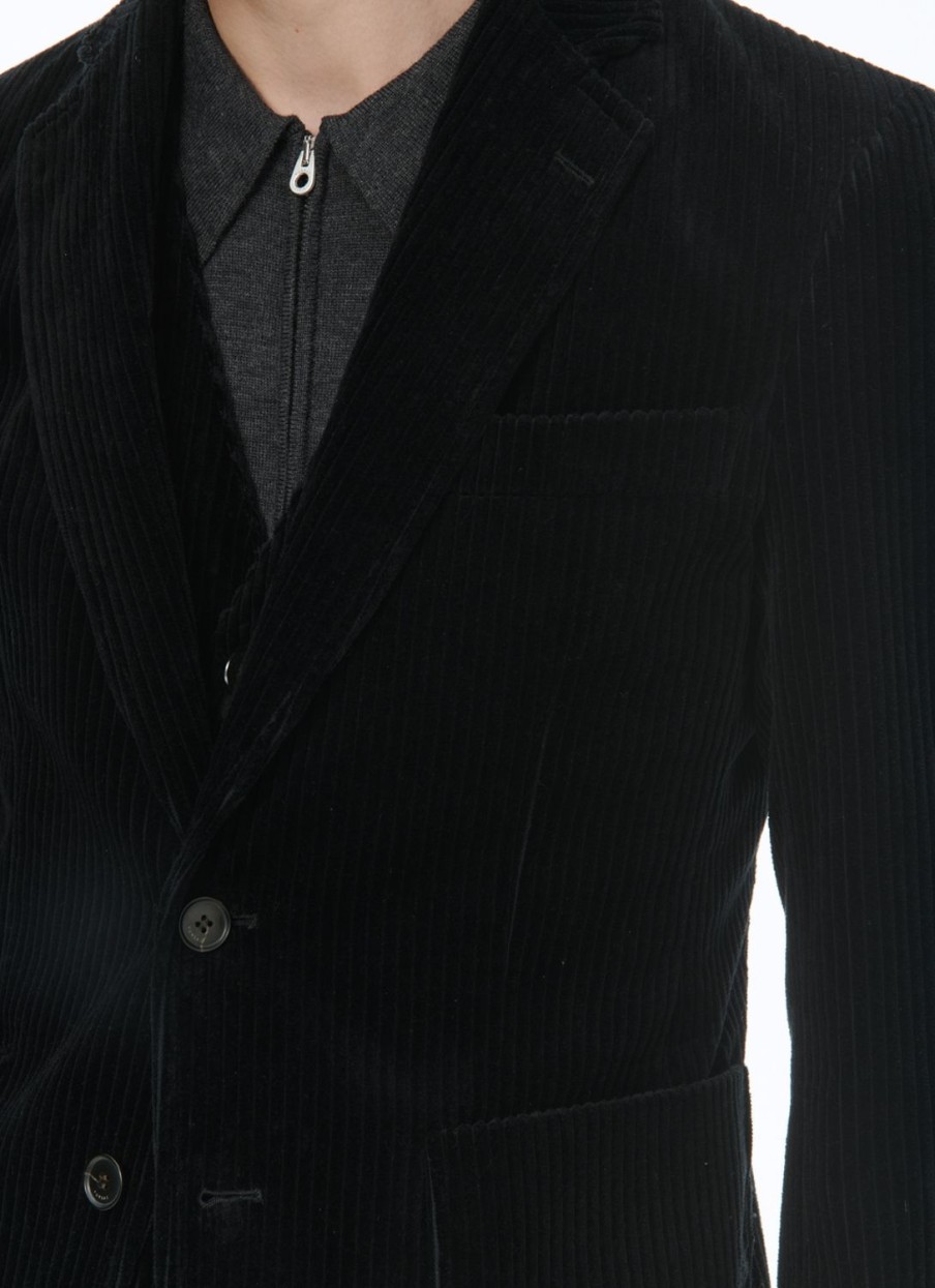 Suits | De Fursac Corduroy Straight Suit Black